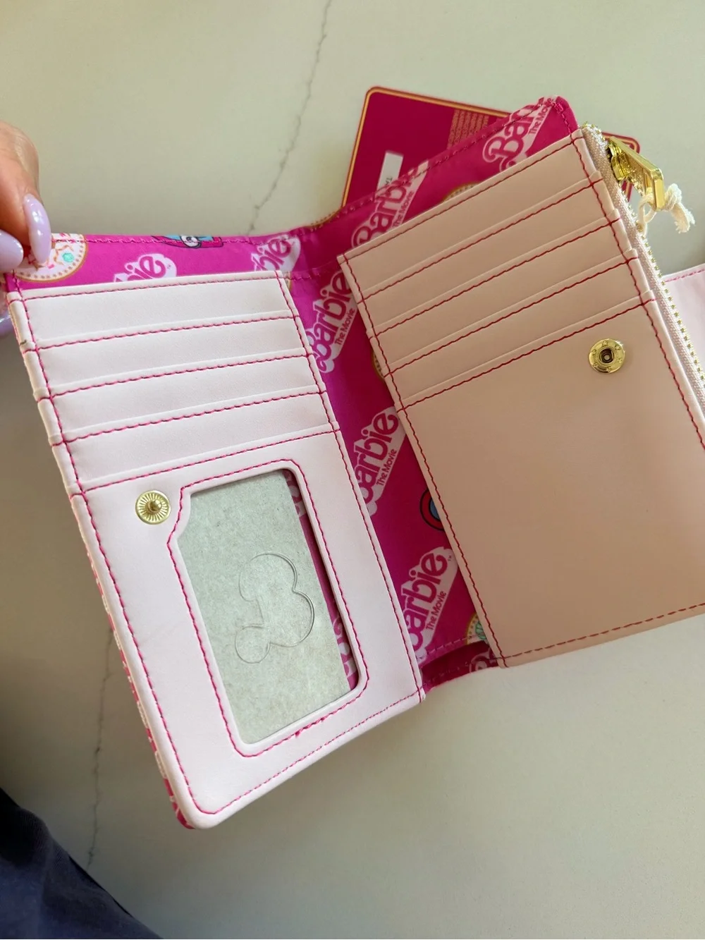 Loungefly Barbie The Movie Logo Bifold Wallet